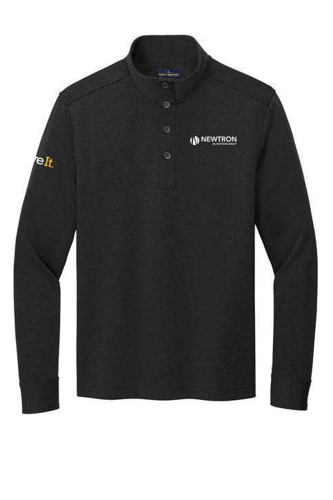 Newtron Logo Brooks Brothers® Mid-Layer Stretch 1/2-Button