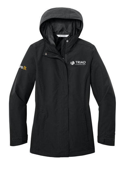 Triad Logo Port Authority® Women’s C-FREE® Rain Jacket
