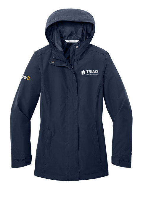 Triad Logo Port Authority® Women’s C-FREE® Rain Jacket