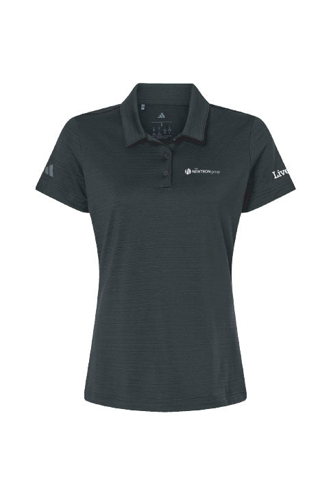 Adidas Women's Textured Stripe Polo
