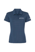Newtron Logo Adidas Women's Textured Stripe Polo