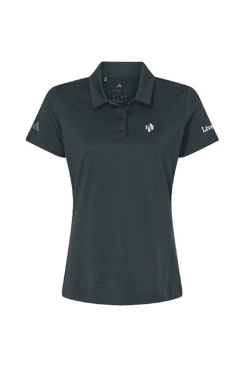Adidas Women's Textured Stripe Polo