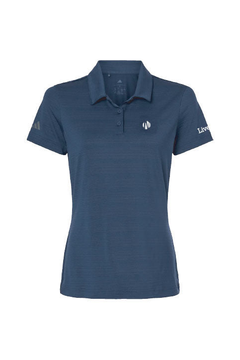 Adidas Women's Textured Stripe Polo